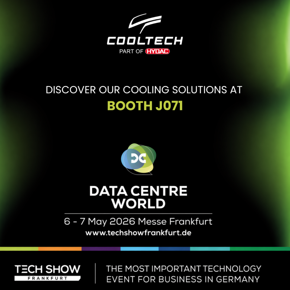 COOLTECH al Data Centre World Frankfurt per la prima fiera del 2026